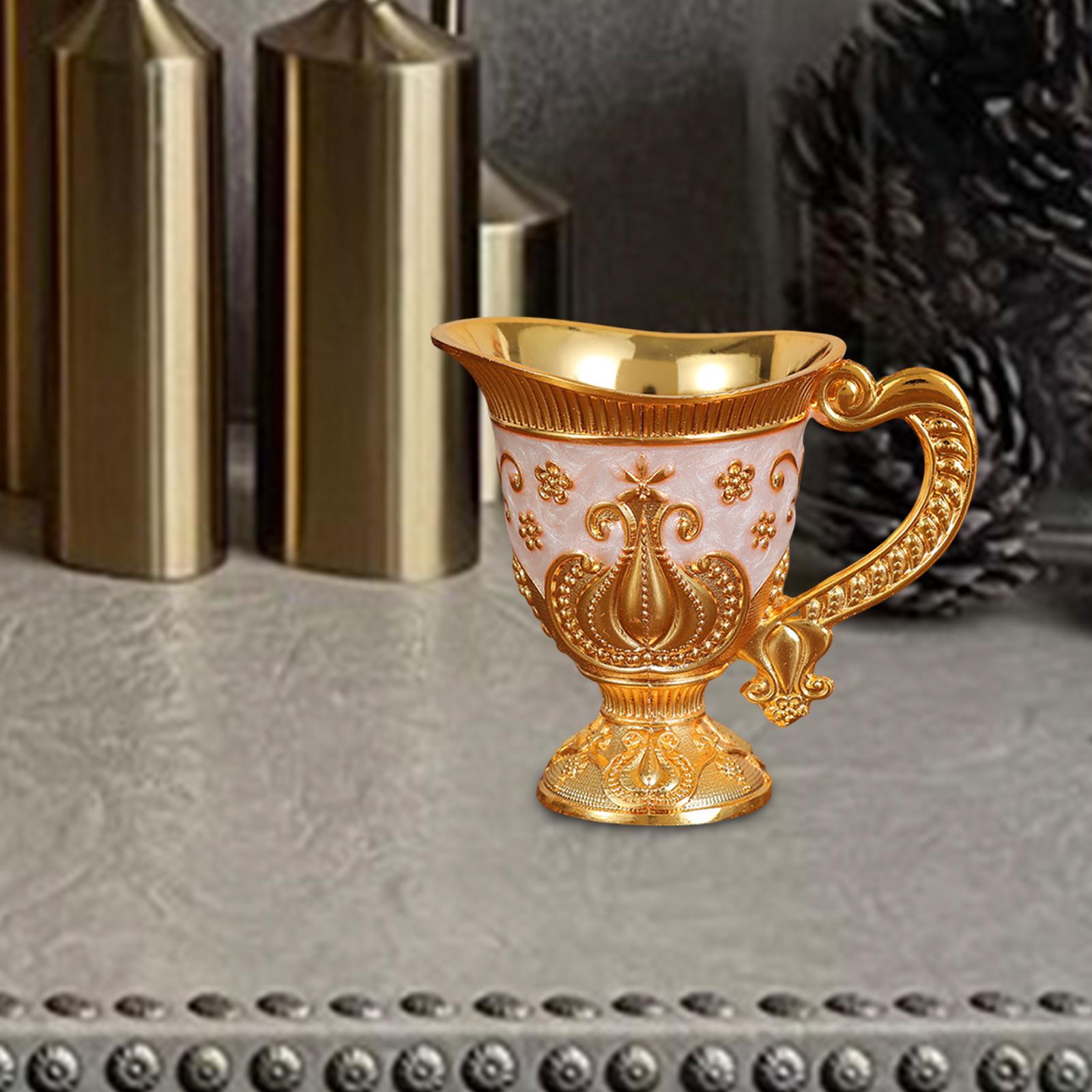 Vintage Collectible Glass - European Goblet Decorative Wine Cup Collection