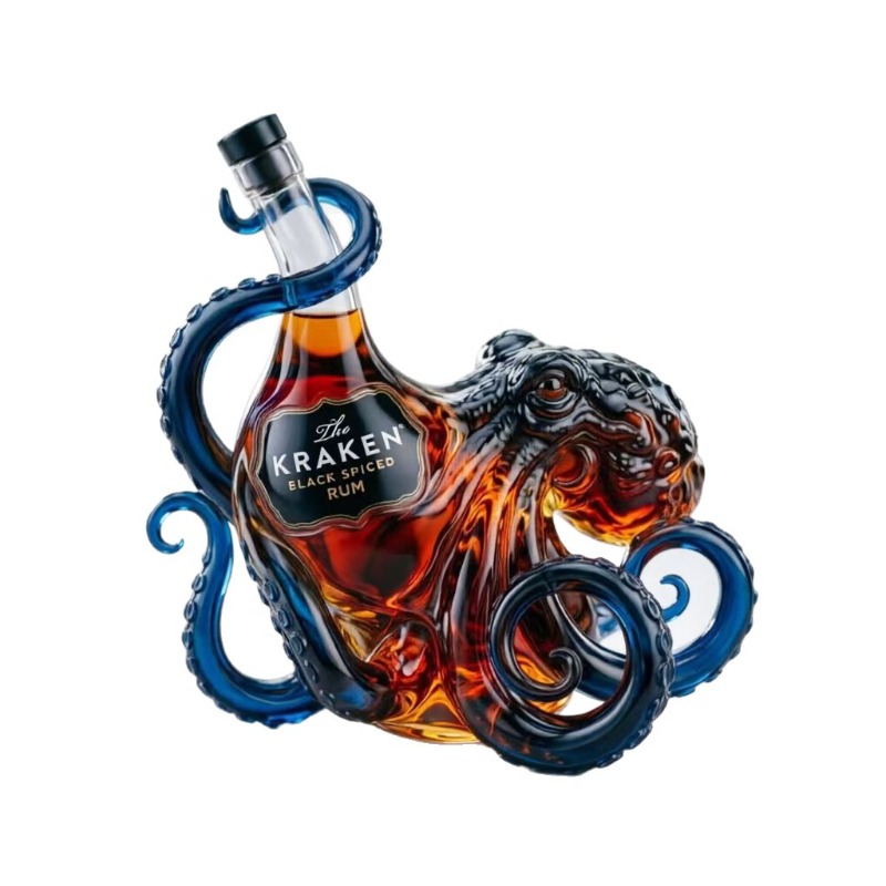 Whiskey Decanter, Sea Monster  - Vintage Collectible Glassware avis et prix