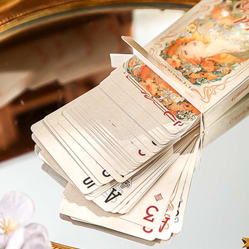 Mr.Paper 55pcs Gilded Flower D - Vintage Collectible Playing Cards avis et prix