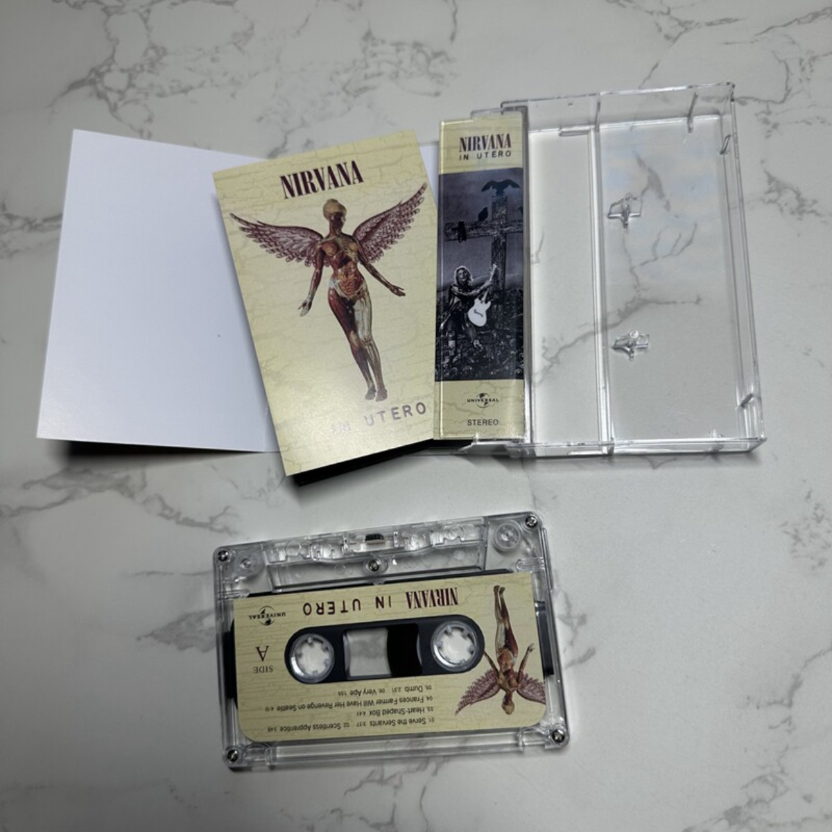 Nirvana in Utero Cassette Tape - Vintage And Collectible avis et prix