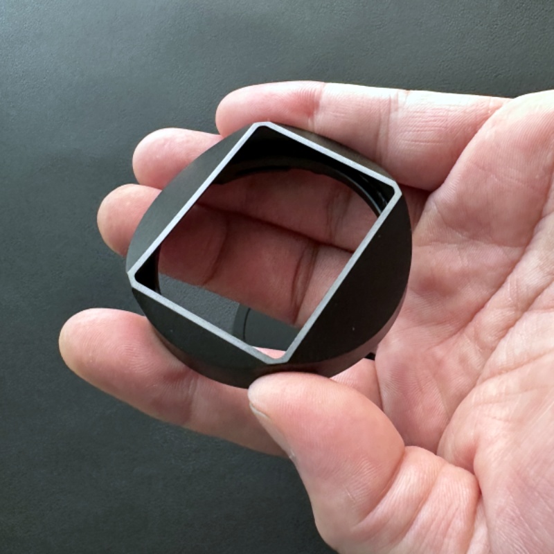 Metal Bayonet Square Lens Hood - Lens Cap Vintage avis et prix