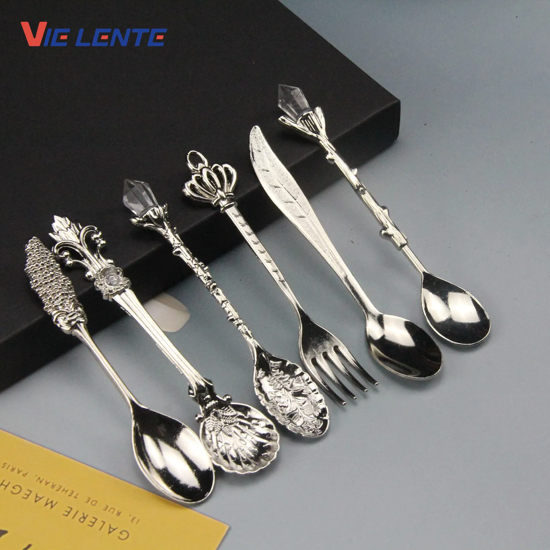 6pcs Set Ice Cream Spoon Jam S - Vintage Collectible Spoons avis et prix