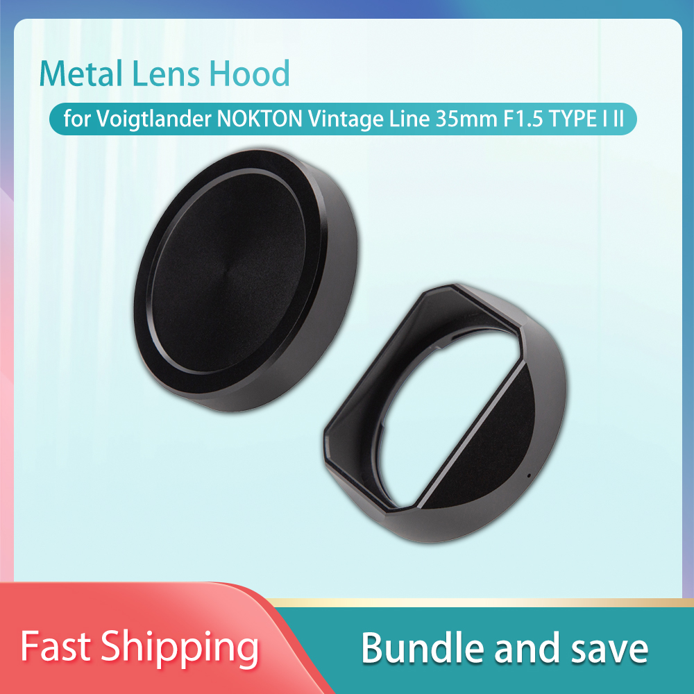 Metal Lens Hood for Voigtlande - Lens Cap Vintage avis et prix