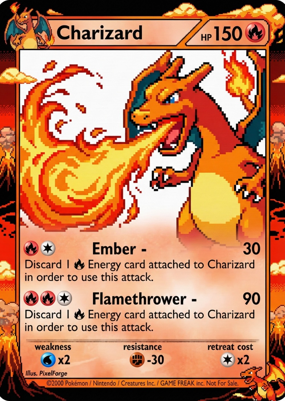 5Pcs Pokemon Cards Charizard G - Vintage Collectible Toys avis et prix