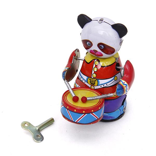 Wind Up Clockwork Panda Drumme - Vintage Collectible Toys avis et prix