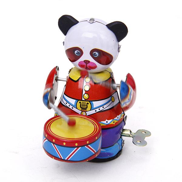 Wind Up Clockwork Panda Drumme - Vintage Collectible Toys avis et prix