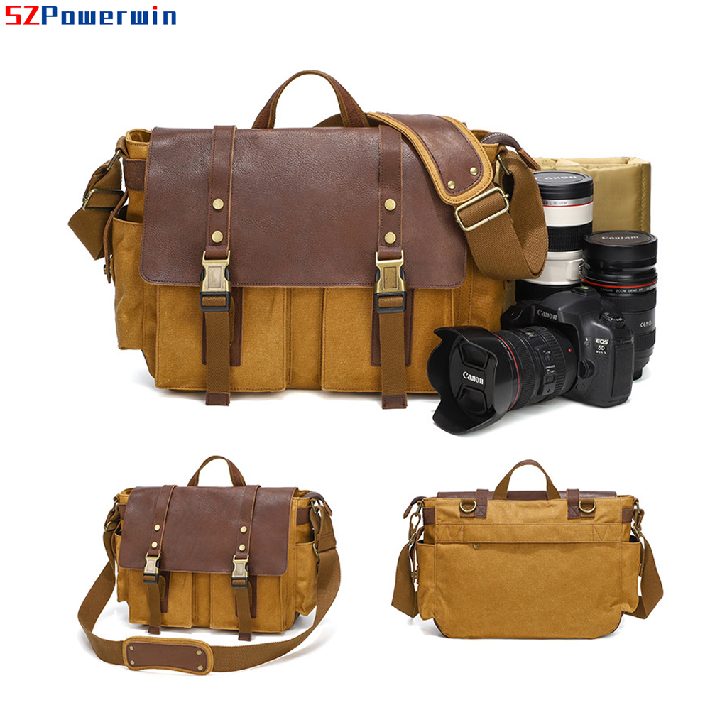 Powerwin Horse Leather Waxed C - Lens Cap Vintage avis et prix