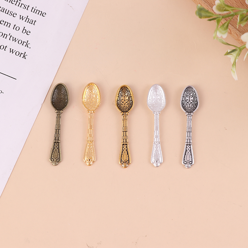 10Pcs 1:12 Dollhouse Miniature - Vintage Collectible Spoons avis et prix
