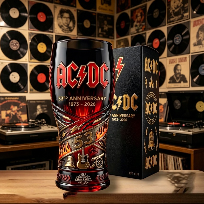 RURUYA AC/DC 53rd Anniversary  - Vintage Collectible Glass avis et prix