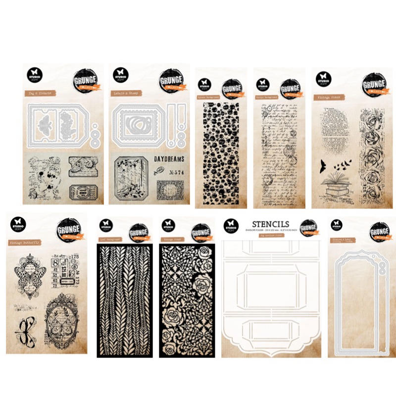 Tag Envelope Grunge Collection - Vintage Collectible Toys avis et prix