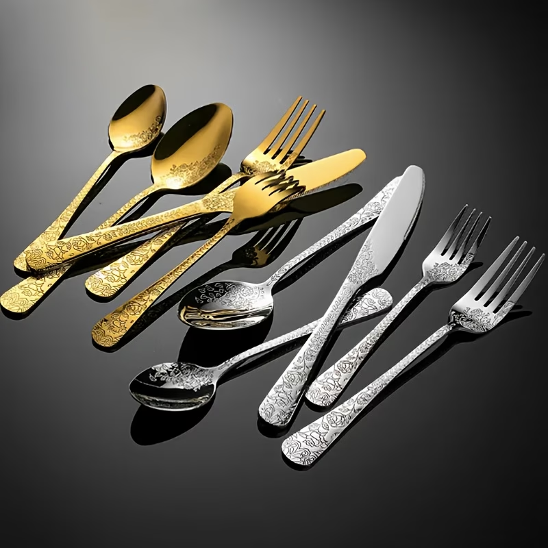 30-piece stainless steel cutle - Vintage Collectible Spoons avis et prix