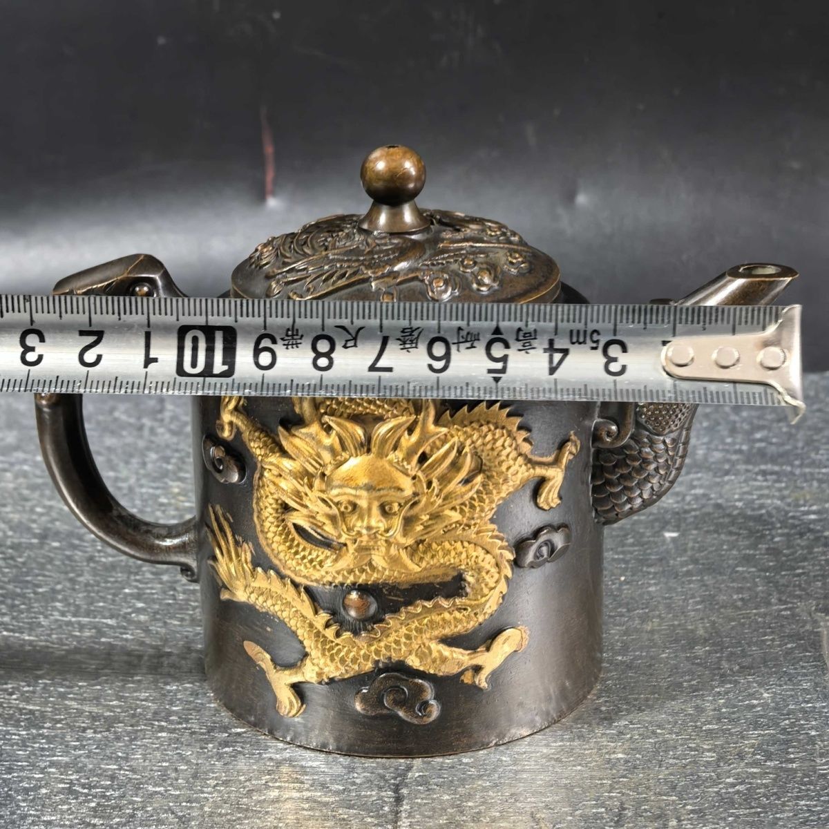 Vintage Gilt Brass Dragon & Ph - Collectible Vintage Wine avis et prix