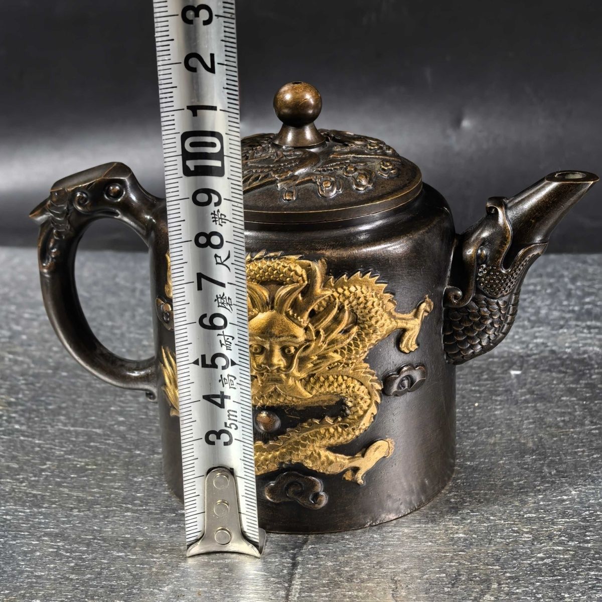 Vintage Gilt Brass Dragon & Ph - Collectible Vintage Wine avis et prix