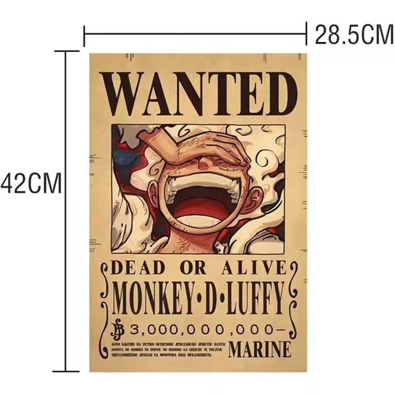 Anime One Piece Bounty Wanted  - Vintage Collectible Toys avis et prix