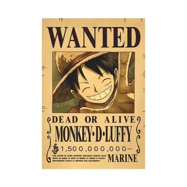 Anime One Piece Bounty Wanted  - Vintage Collectible Toys avis et prix