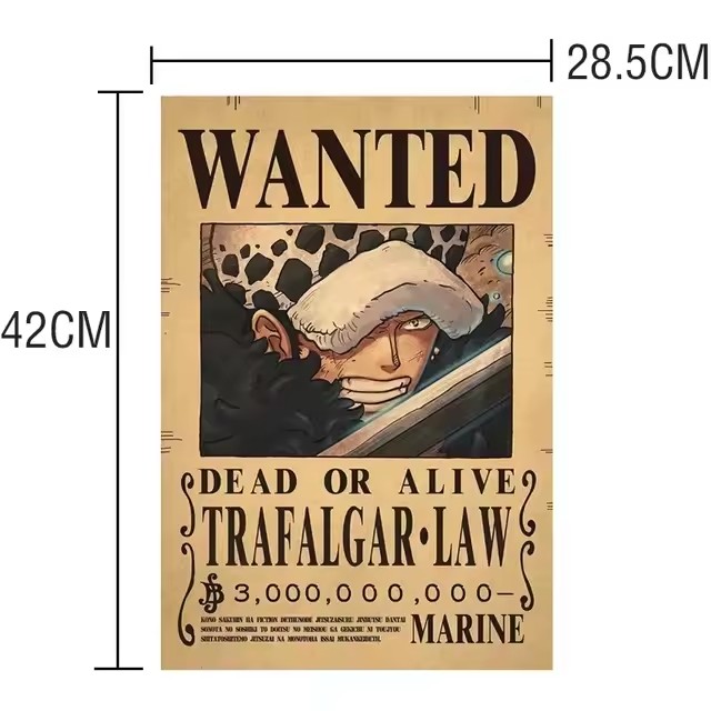 Anime One Piece Bounty Wanted  - Vintage Collectible Toys avis et prix