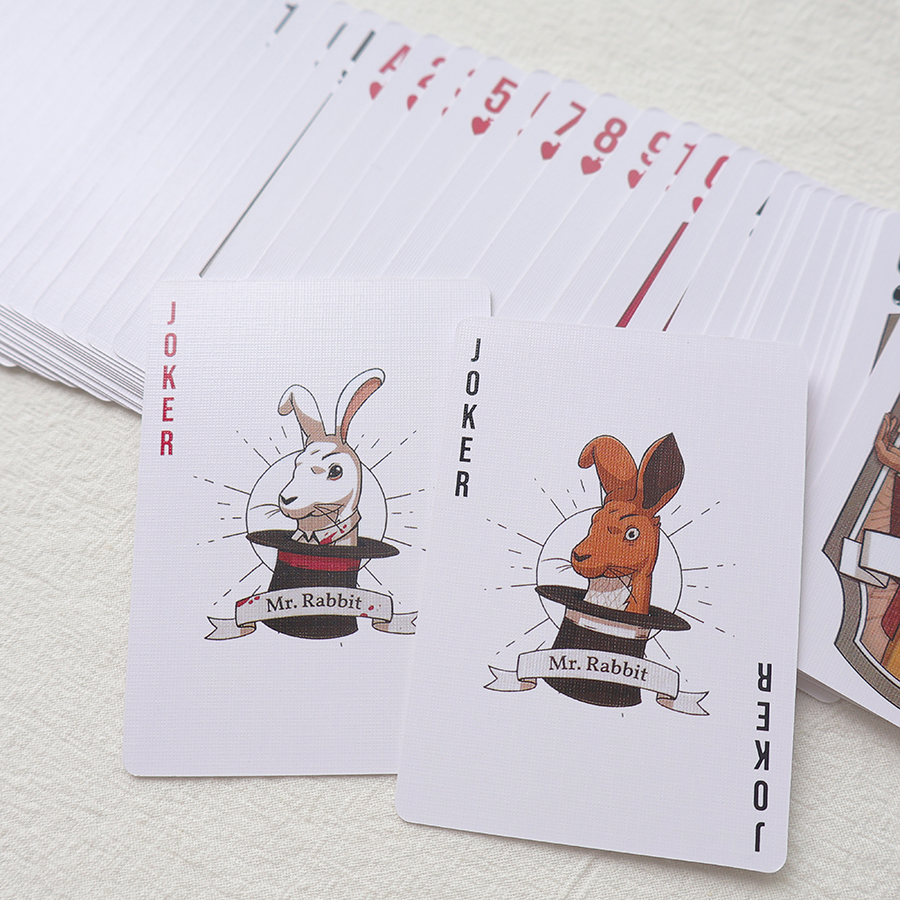 Vintage Cartoon Animal Playing - Vintage Collectible Playing Cards avis et prix