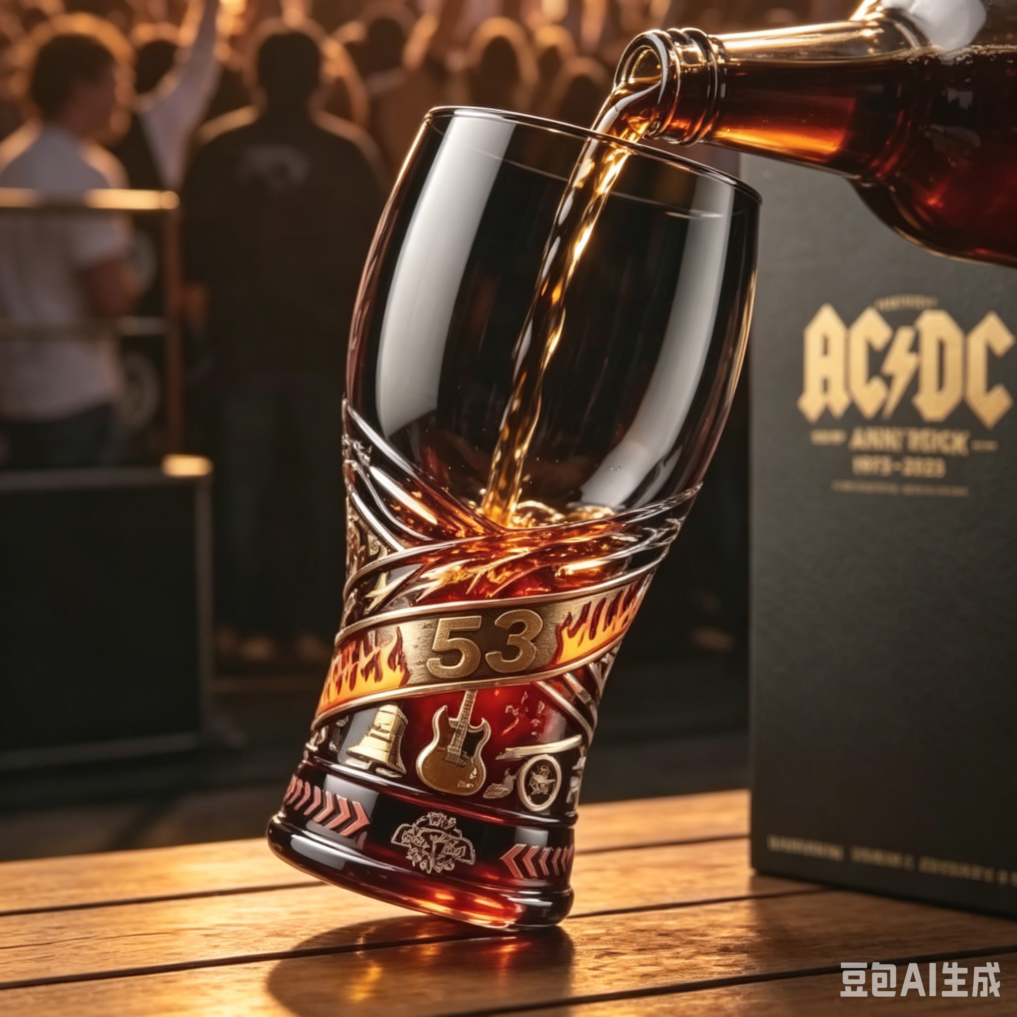 53rd Anniversary Classic Rock  - Vintage Collectible Glass avis et prix
