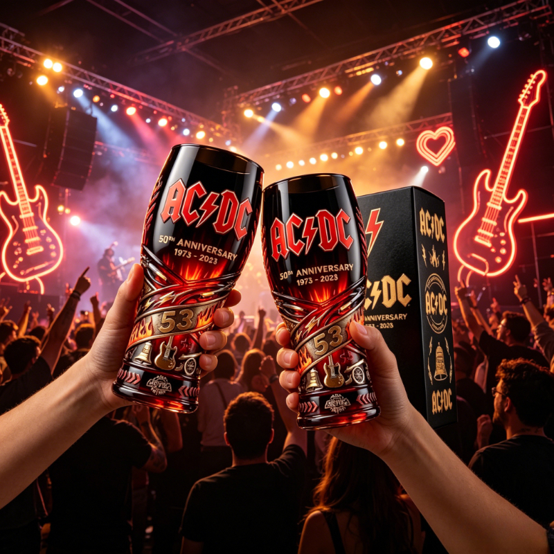 53rd Anniversary Classic Rock  - Vintage Collectible Glass avis et prix