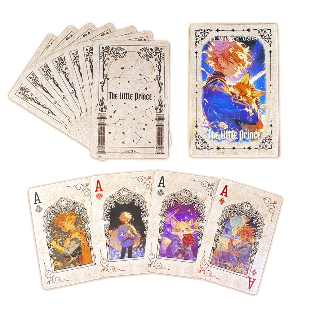 55pcs 57*88mm The Little Princ - Vintage Collectible Playing Cards avis et prix