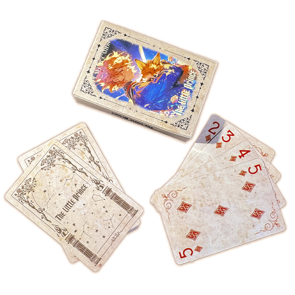 55pcs 57*88mm The Little Princ - Vintage Collectible Playing Cards avis et prix