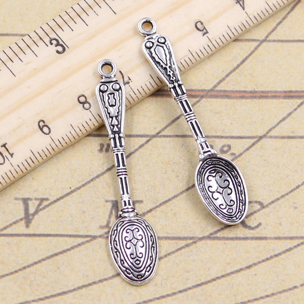 10pcs Charms Pattern Spoon 48x - Vintage Collectible Spoons avis et prix