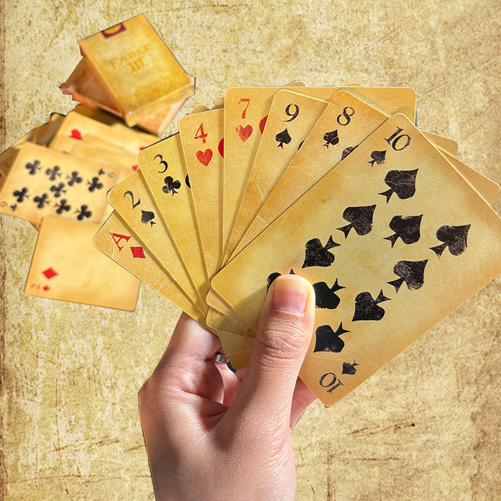 Vintage Distressed Playing Car - Vintage Collectible Playing Cards avis et prix