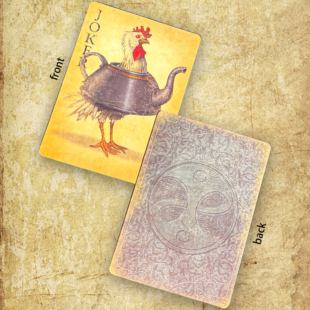 Vintage Distressed Playing Car - Vintage Collectible Playing Cards avis et prix