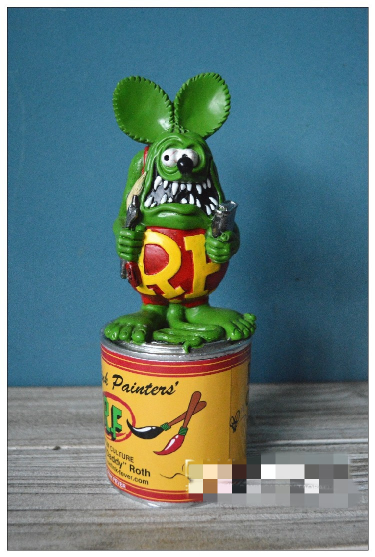 Home Garden Vintage Rat Fink R - Vintage Collectible Toys avis et prix